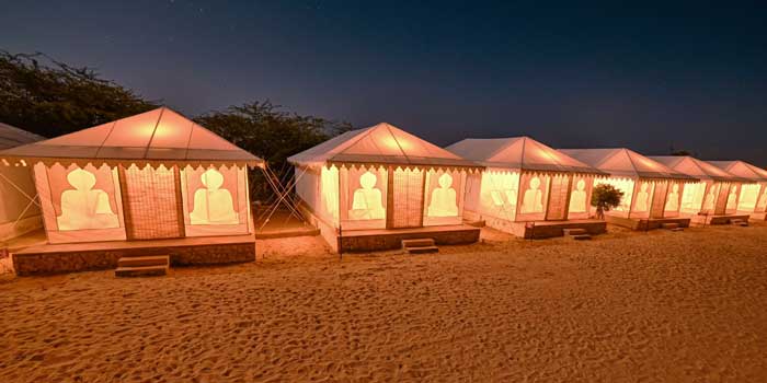 Luxury Desert Camping in Rajasthan: Glamping Amidst the Dunes