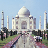 Early morning visit the Taj Mahal